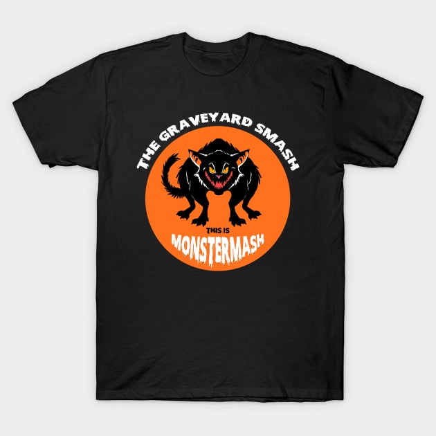 This is Monster Mash - Black Cat Edition T-Shirt by billythekid